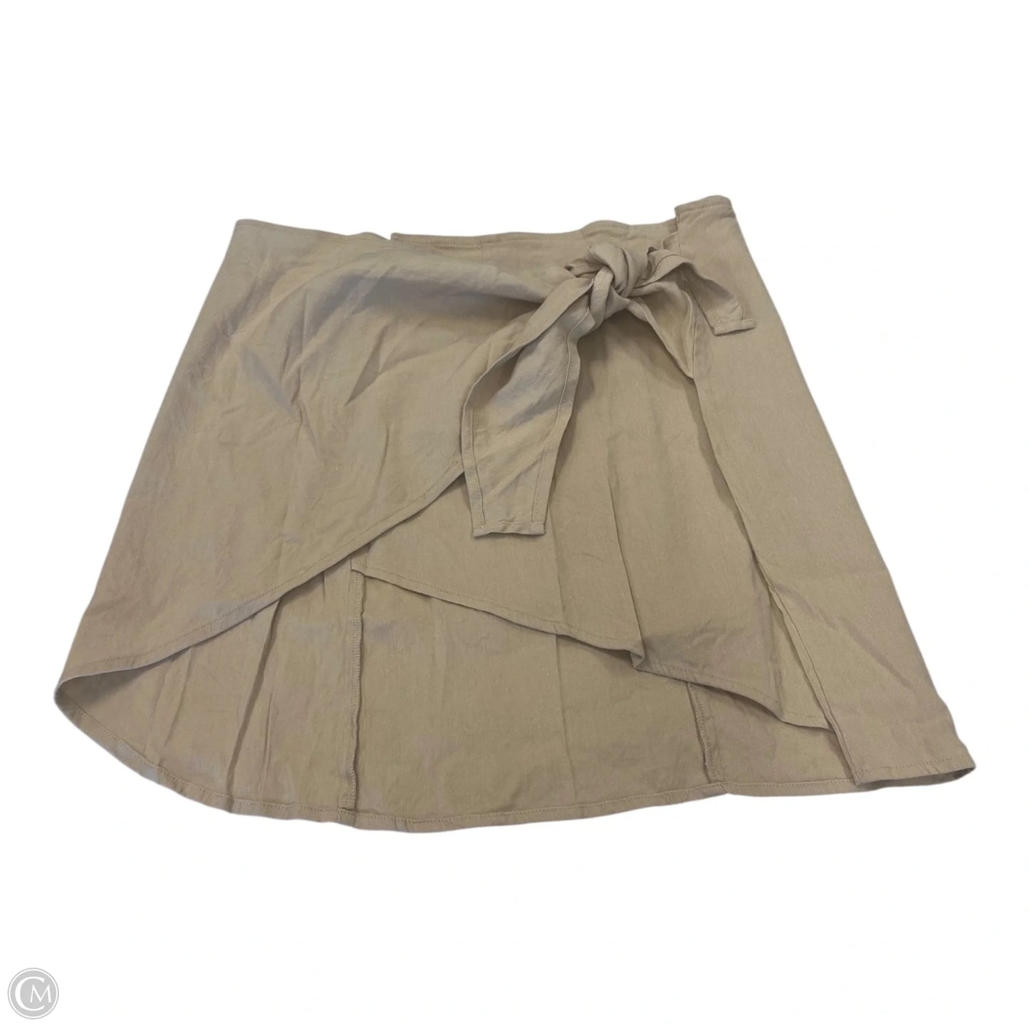 Skirt Mini & Short By Shore In Tan, Size: M