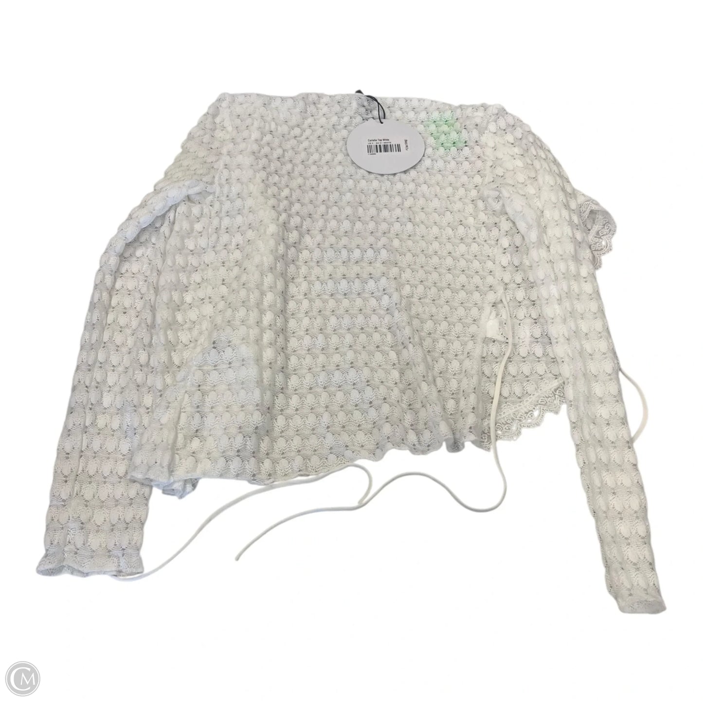 Cardigan By Cmc In White, Size: 4