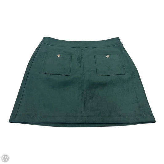 Skirt Mini & Short By Loft In Green, Size: 12