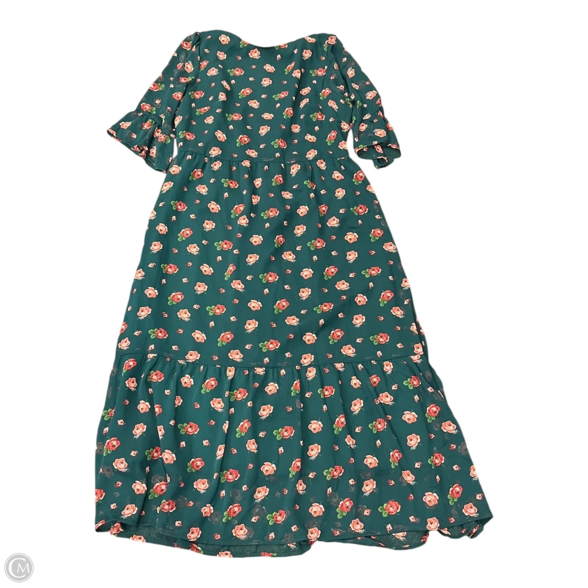 Dress Casual Midi By Loft In Floral Print, Size: 14 Clothes Mentor Sarasota FL #297 Dress Casual Midi By Loft In Floral Print, Size: 14 Clothes Mentor Sarasota FL #297