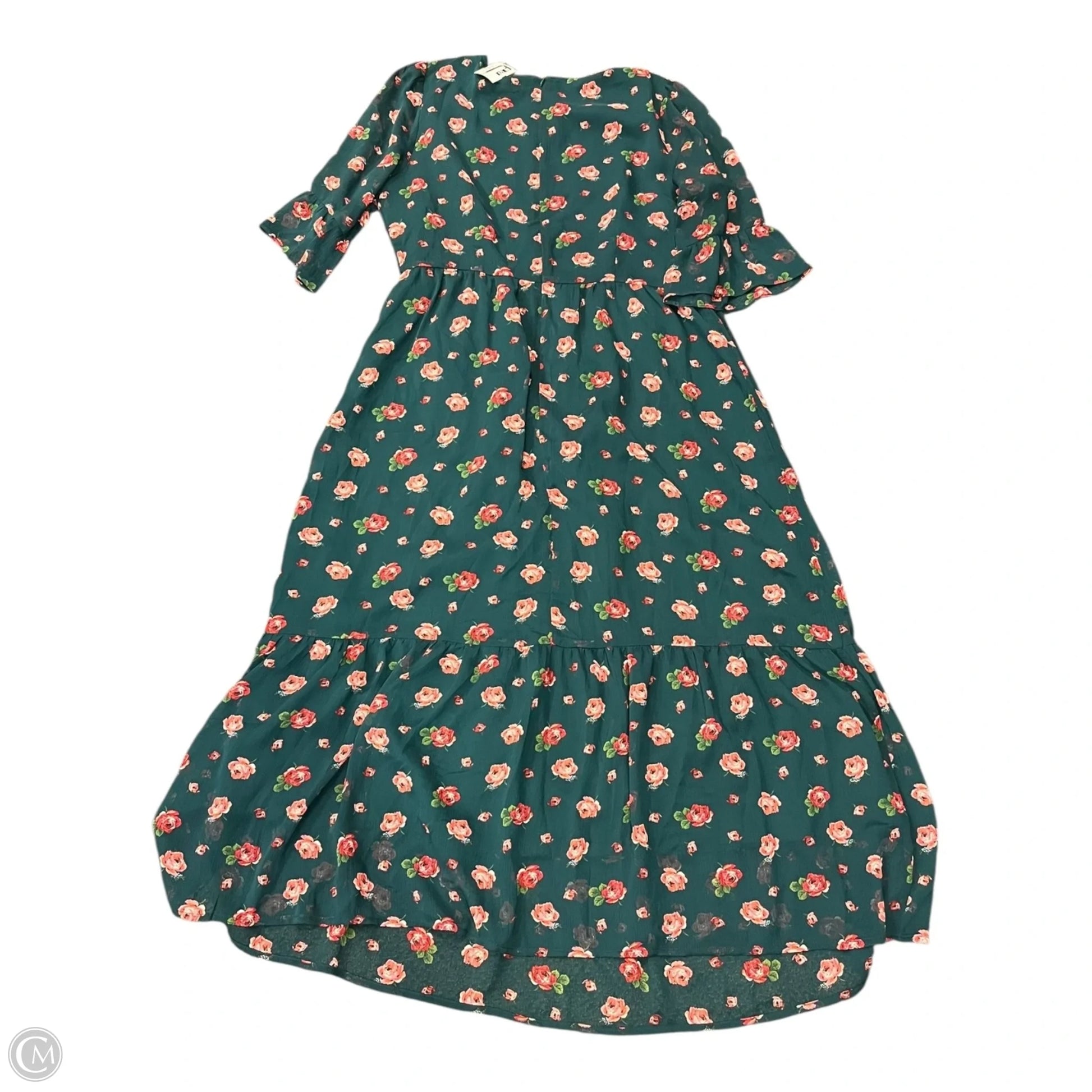 Dress Casual Midi By Loft In Floral Print, Size: 14 Clothes Mentor Sarasota FL #297 Dress Casual Midi By Loft In Floral Print, Size: 14 Clothes Mentor Sarasota FL #297