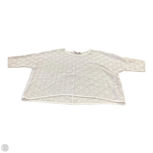 Top Short Sleeve By Chicos In White, Size: 2 (Large)