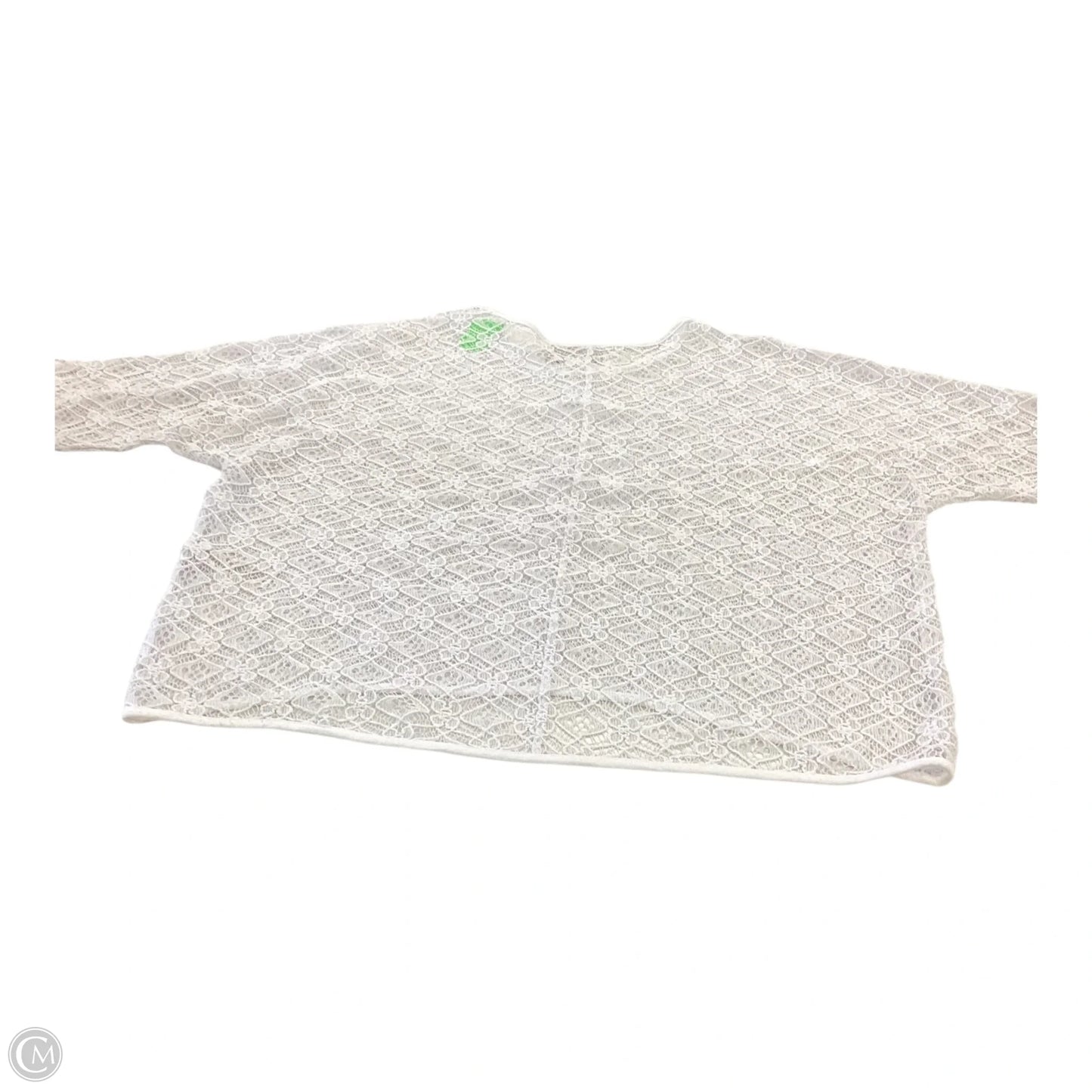 Top Short Sleeve By Chicos In White, Size: 2 (Large)