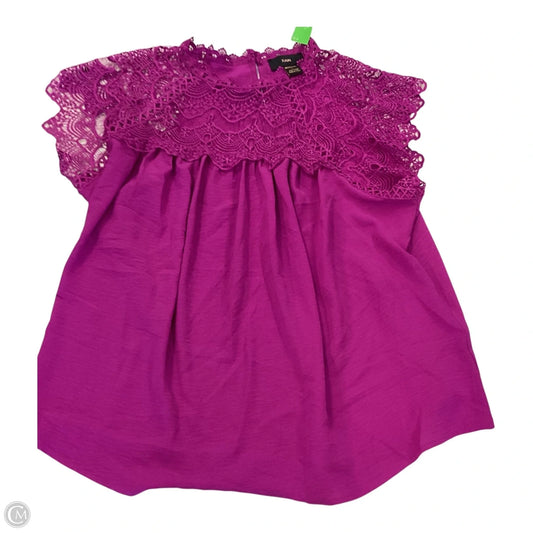 Top Short Sleeve By Clothes Mentor In Purple, Size: 2x