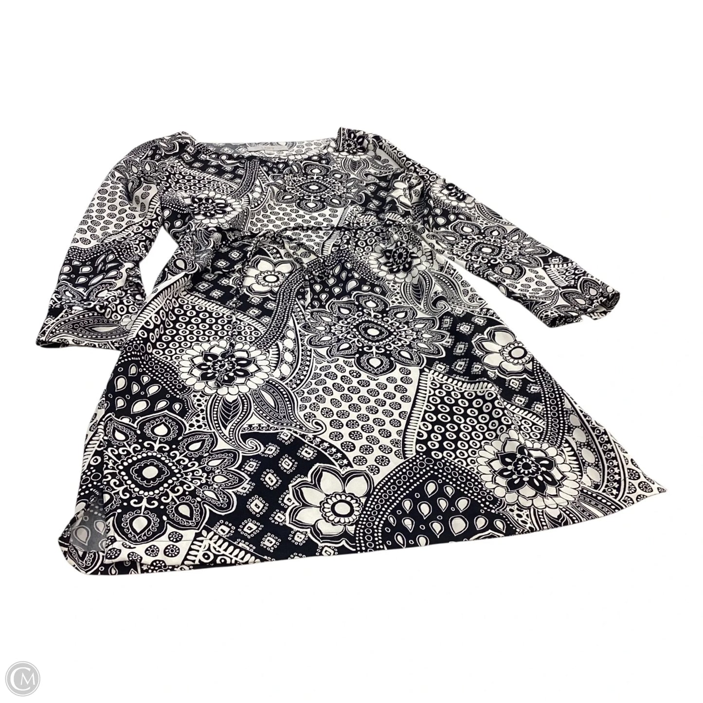 Dress Casual Short By Loft In Black & White, Size: S