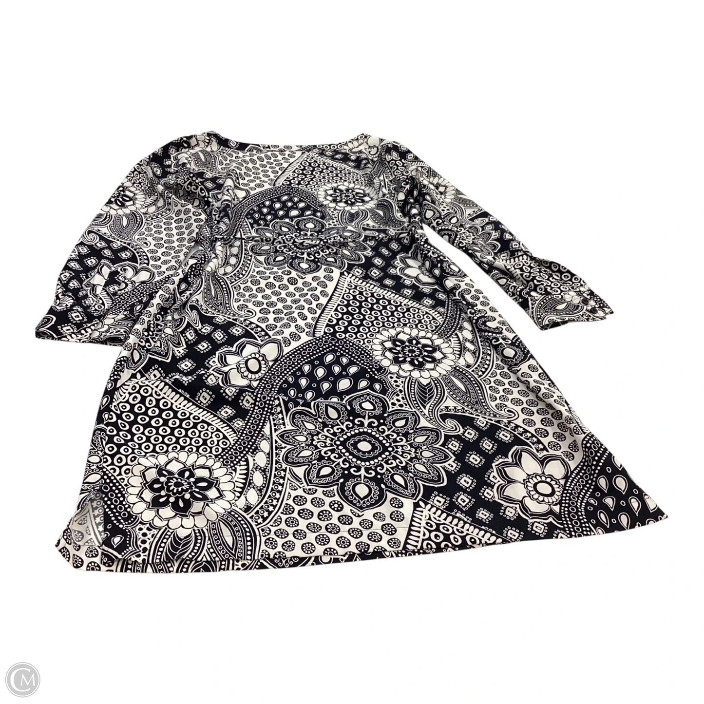 Dress Casual Short By Loft In Black & White, Size: S