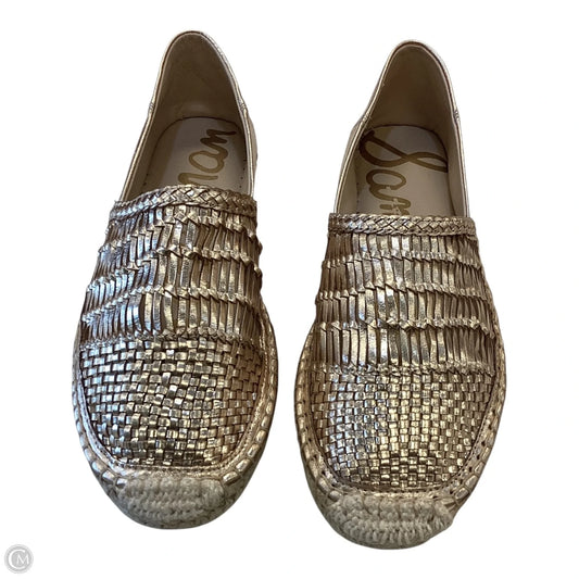Shoes Flats By Sam Edelman In Gold, Size: 8