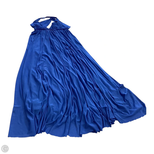 Dress Casual Maxi By Windsor In Blue, Size: L