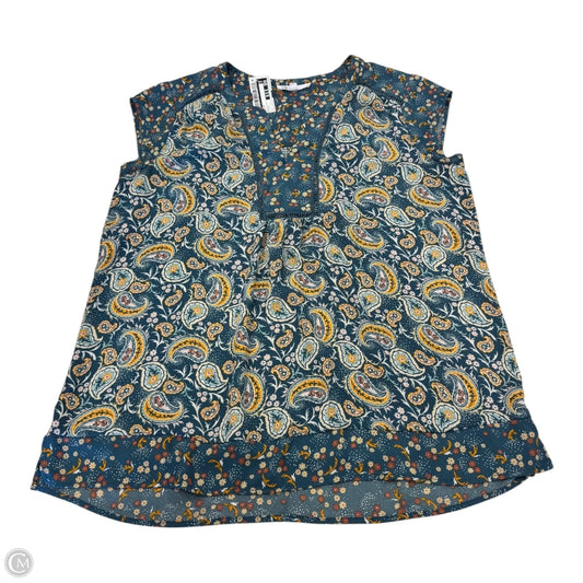 Top Short Sleeve By Dr2 In Multi-colored, Size: L