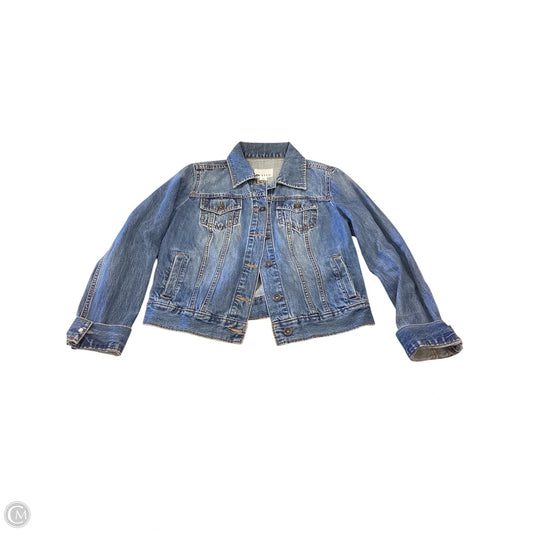 Jacket Denim By Stylus In Blue Denim, Size: S