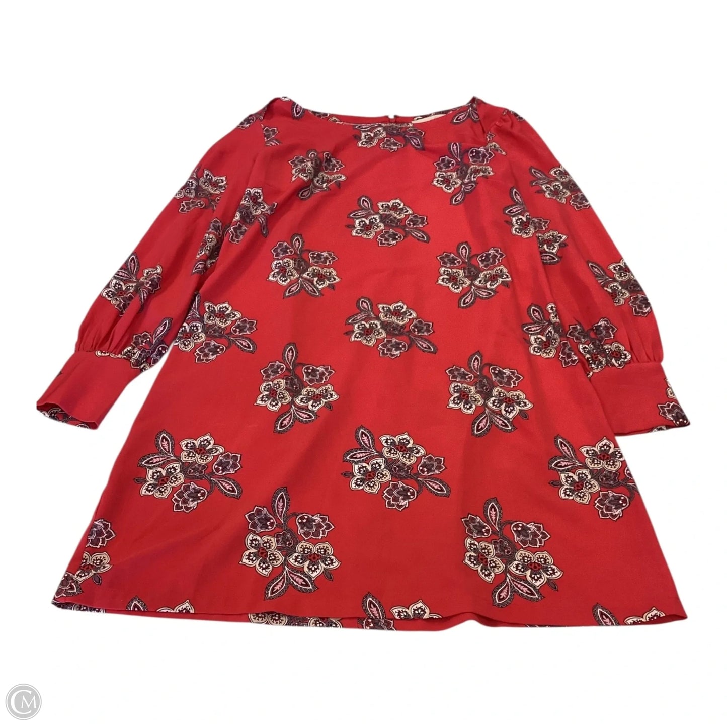 Dress Casual Short By Loft In Red, Size: 8