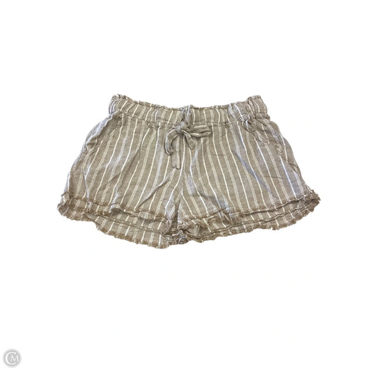 Shorts By Clothes Mentor In Tan, Size: L