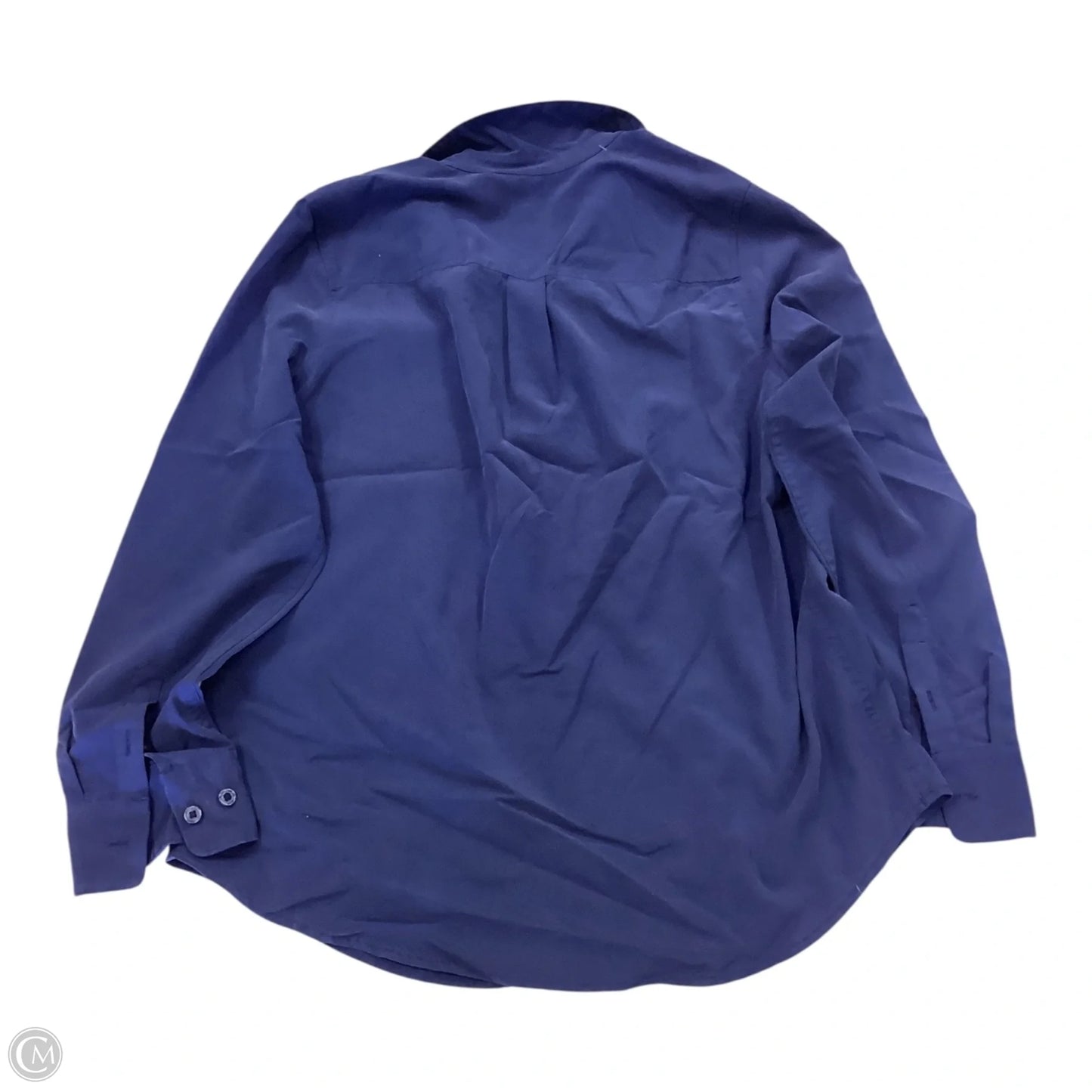 Top Long Sleeve By Chicos In Blue, Size: S