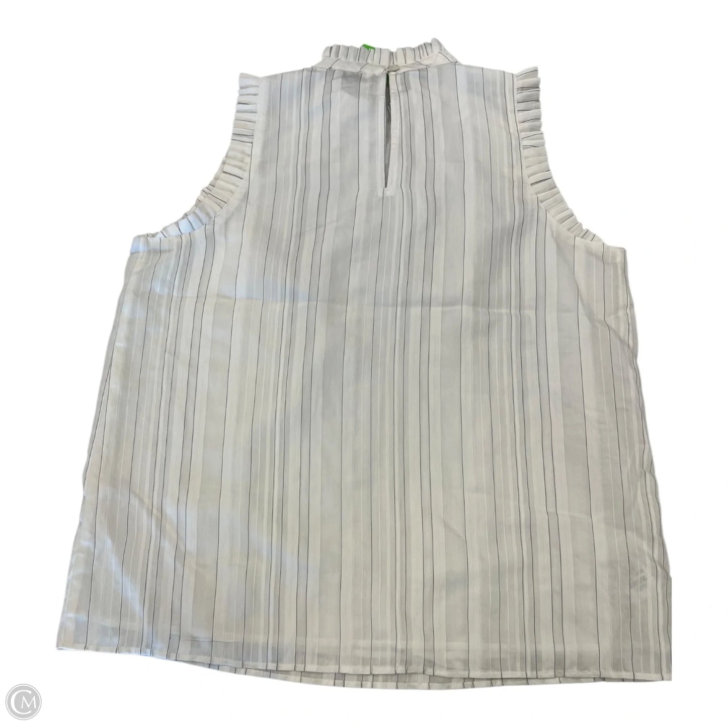 Top Sleeveless By Ann Taylor In Striped Pattern, Size: S