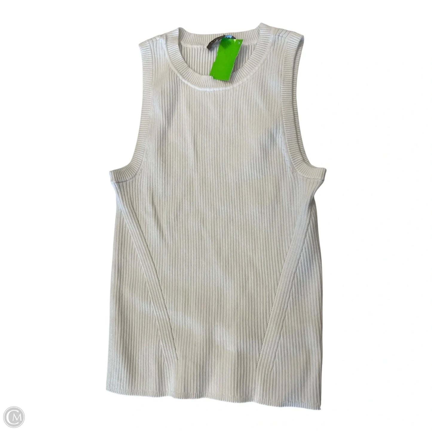 Top Sleeveless By Lilla P In White, Size: S