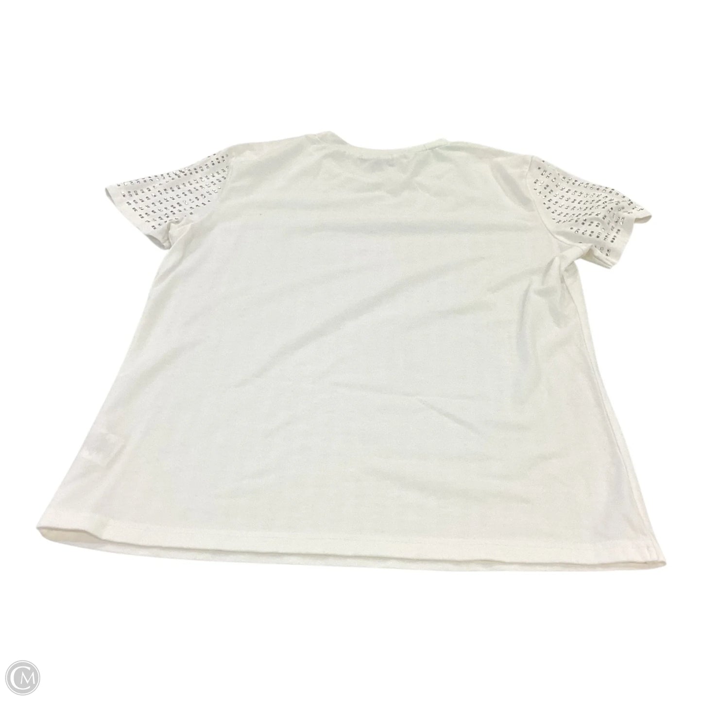 Top Short Sleeve Basic By Ontwelfth In White, Size: S