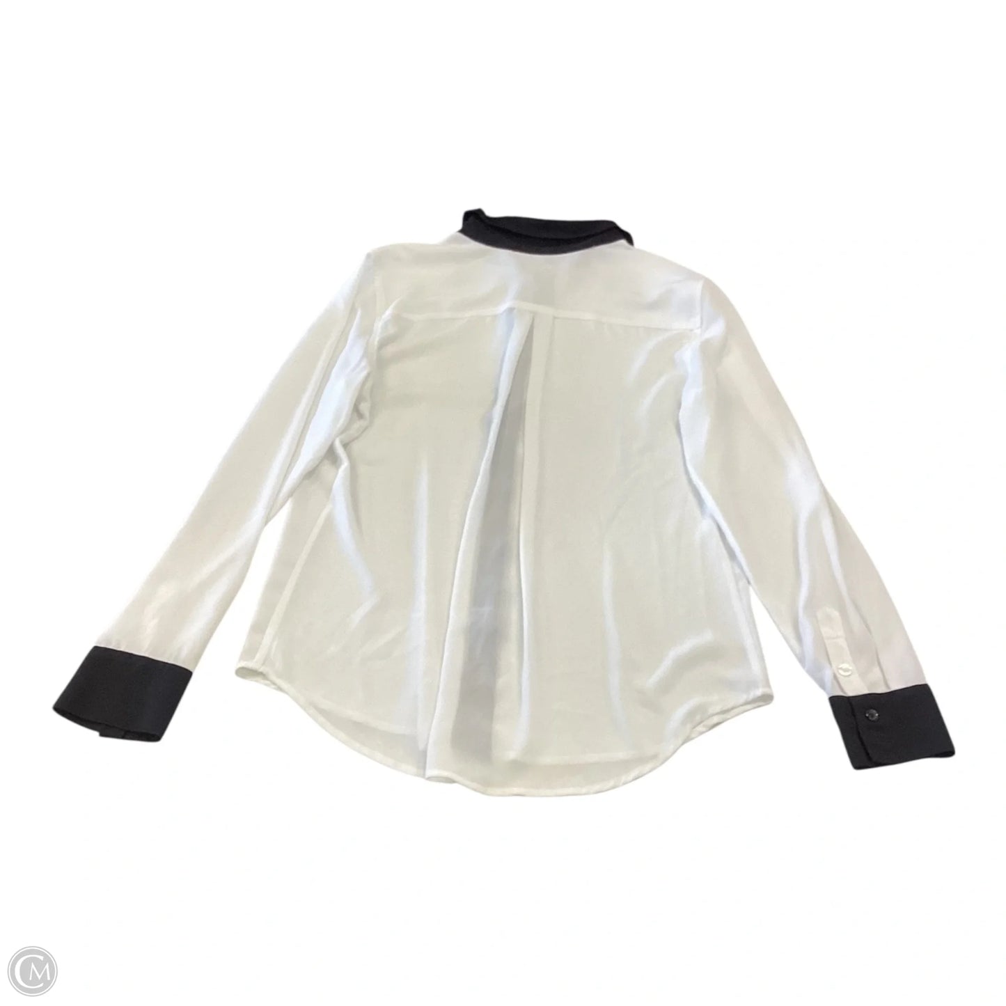 Top Long Sleeve By Inc In Black & White, Size: 2