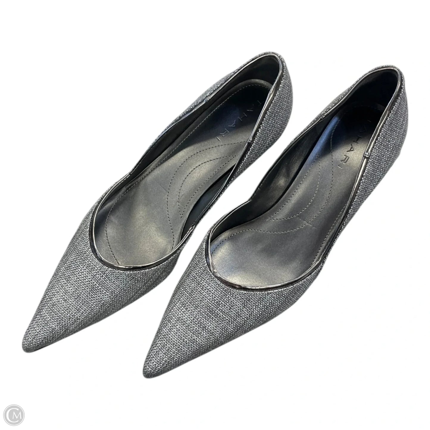 Shoes Heels Kitten By Tahari In Grey, Size: 6.5