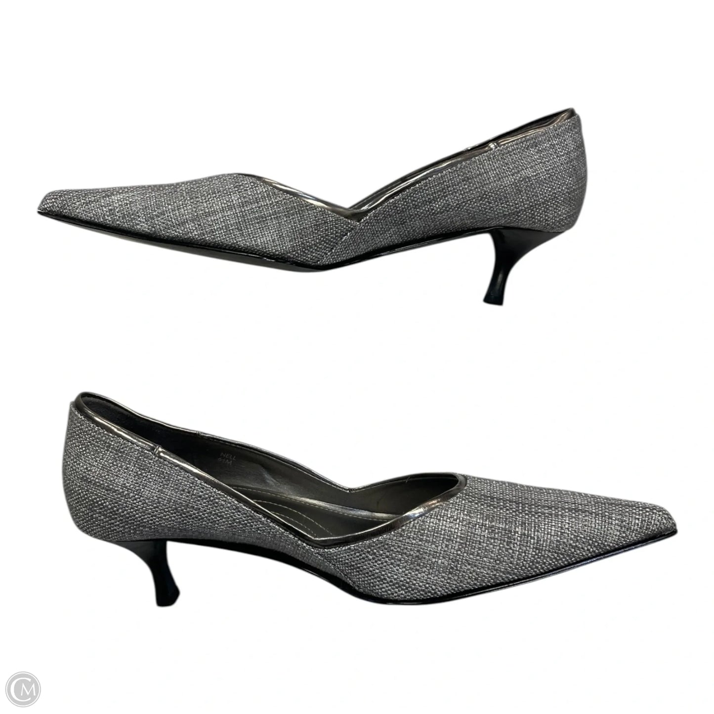 Shoes Heels Kitten By Tahari In Grey, Size: 6.5