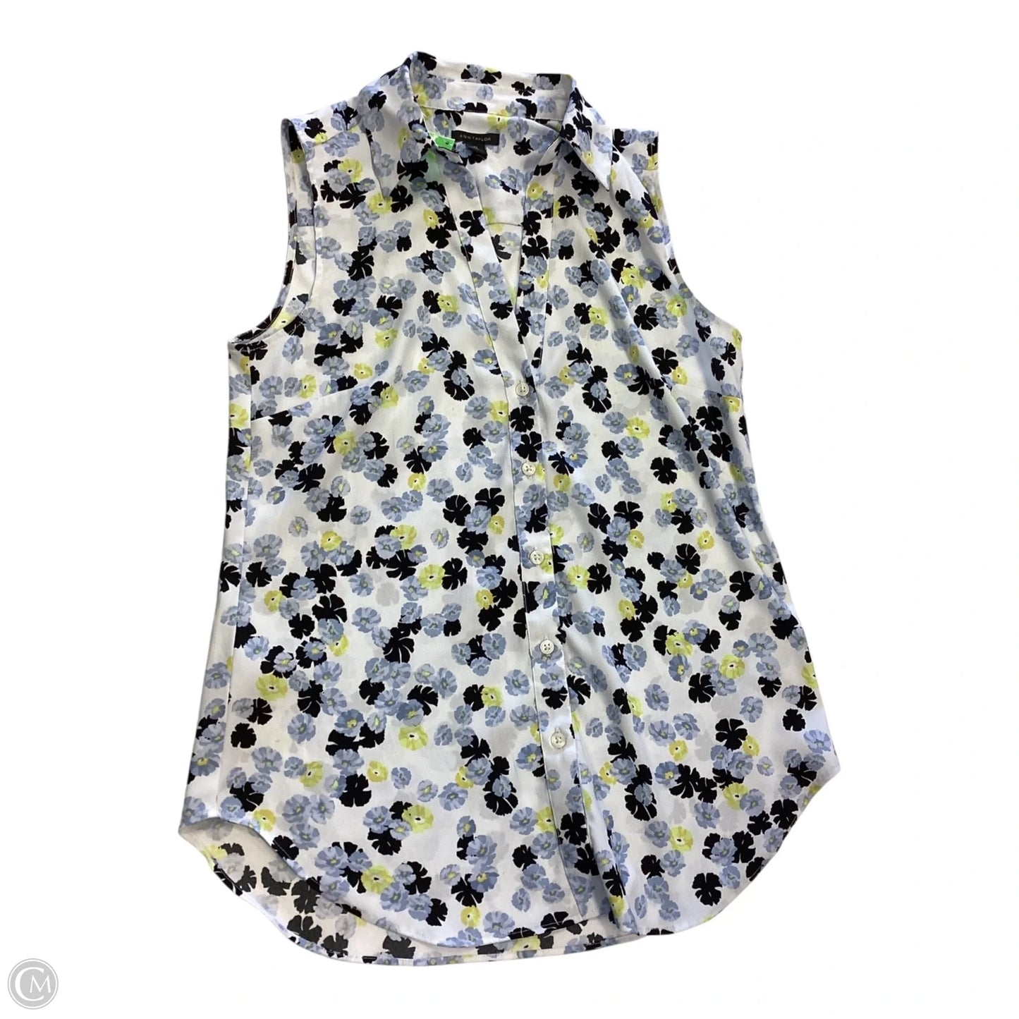 Top Sleeveless By Ann Taylor In Multi-colored, Size: Xs