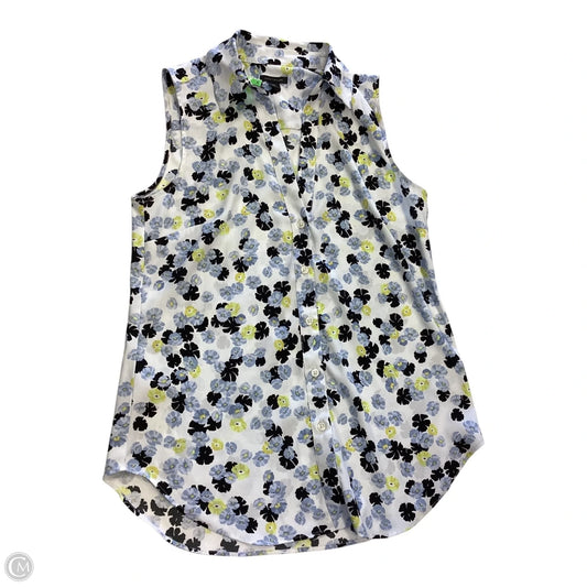 Top Sleeveless By Ann Taylor In Multi-colored, Size: Xs