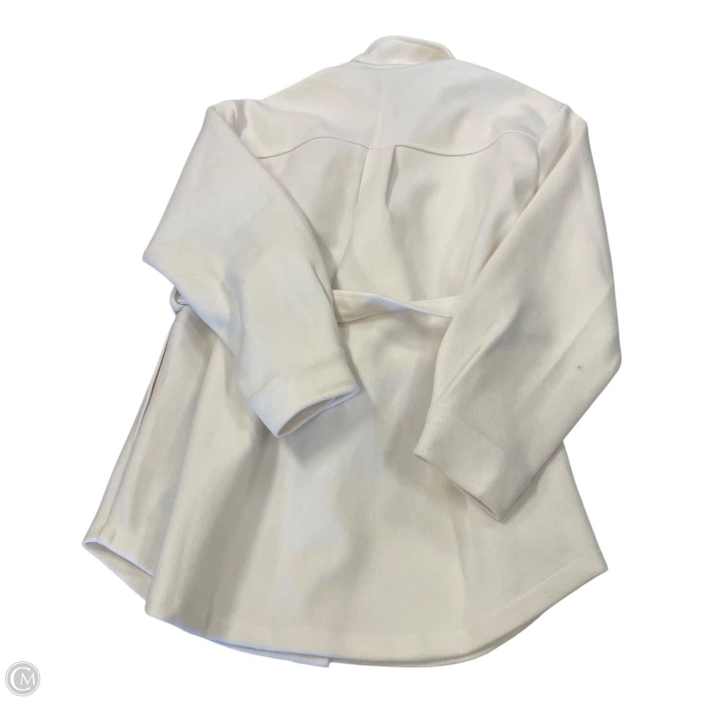 Jacket Other By Clothes Mentor In White, Size: M