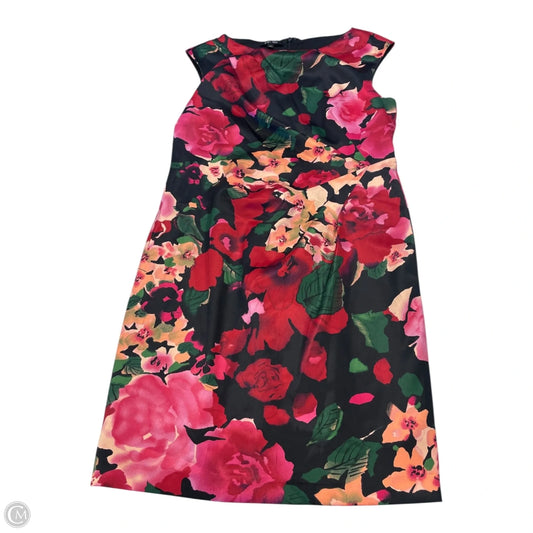 Dress Casual Short By Clothes Mentor In Floral Print, Size: 10p