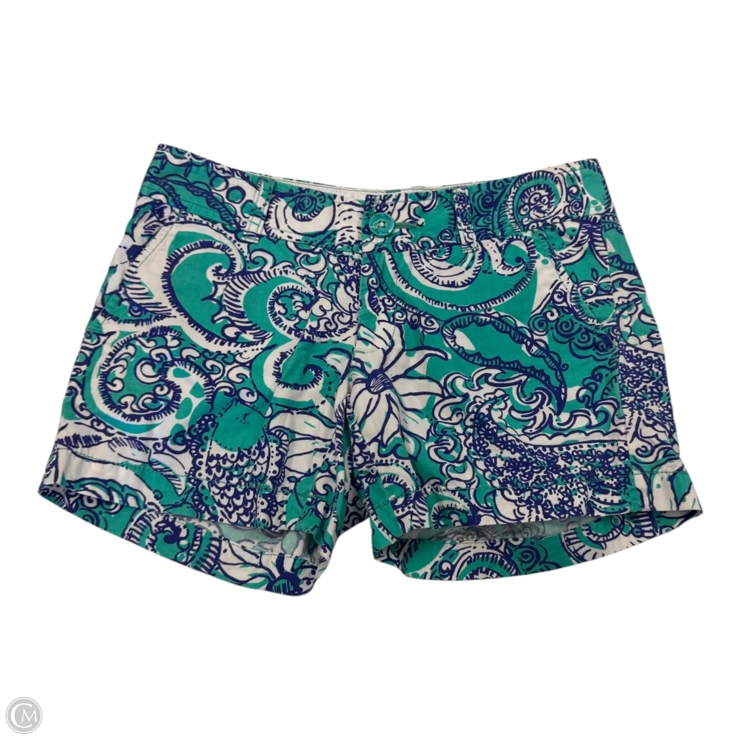 Shorts Designer By Lilly Pulitzer In Multi-colored, Size: 0