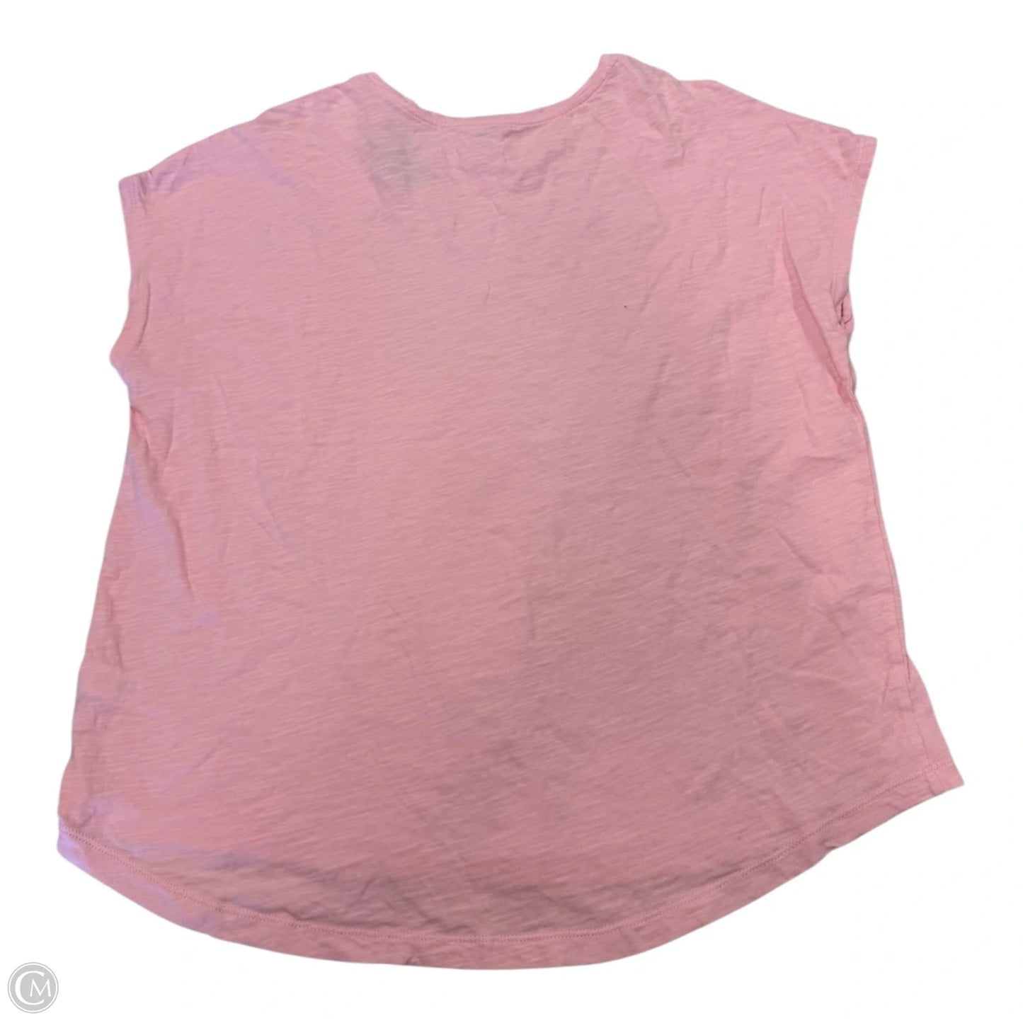 Top Sleeveless Basic By J. Jill In Pink, Size: M