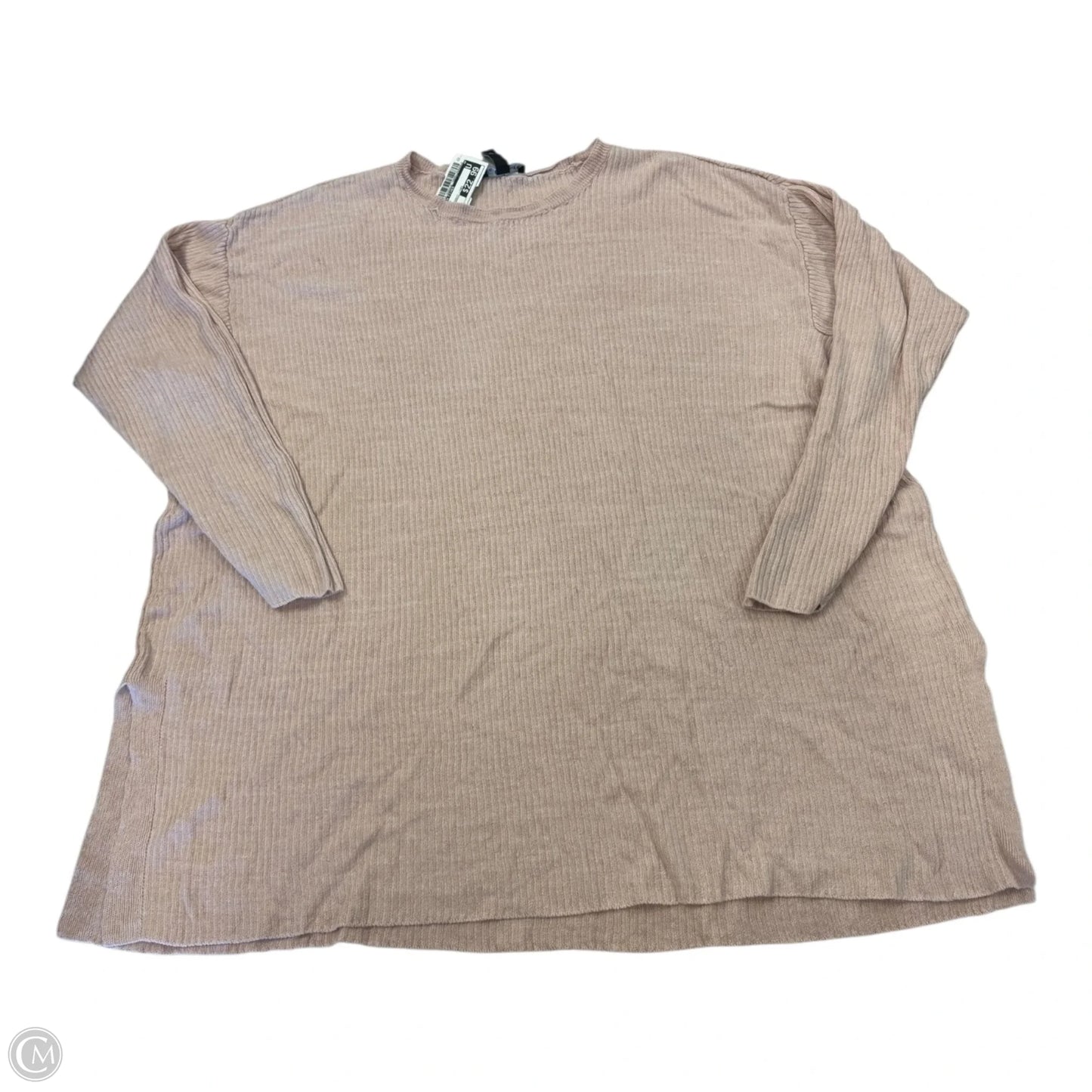 Top Long Sleeve By Eileen Fisher In Pink, Size: L