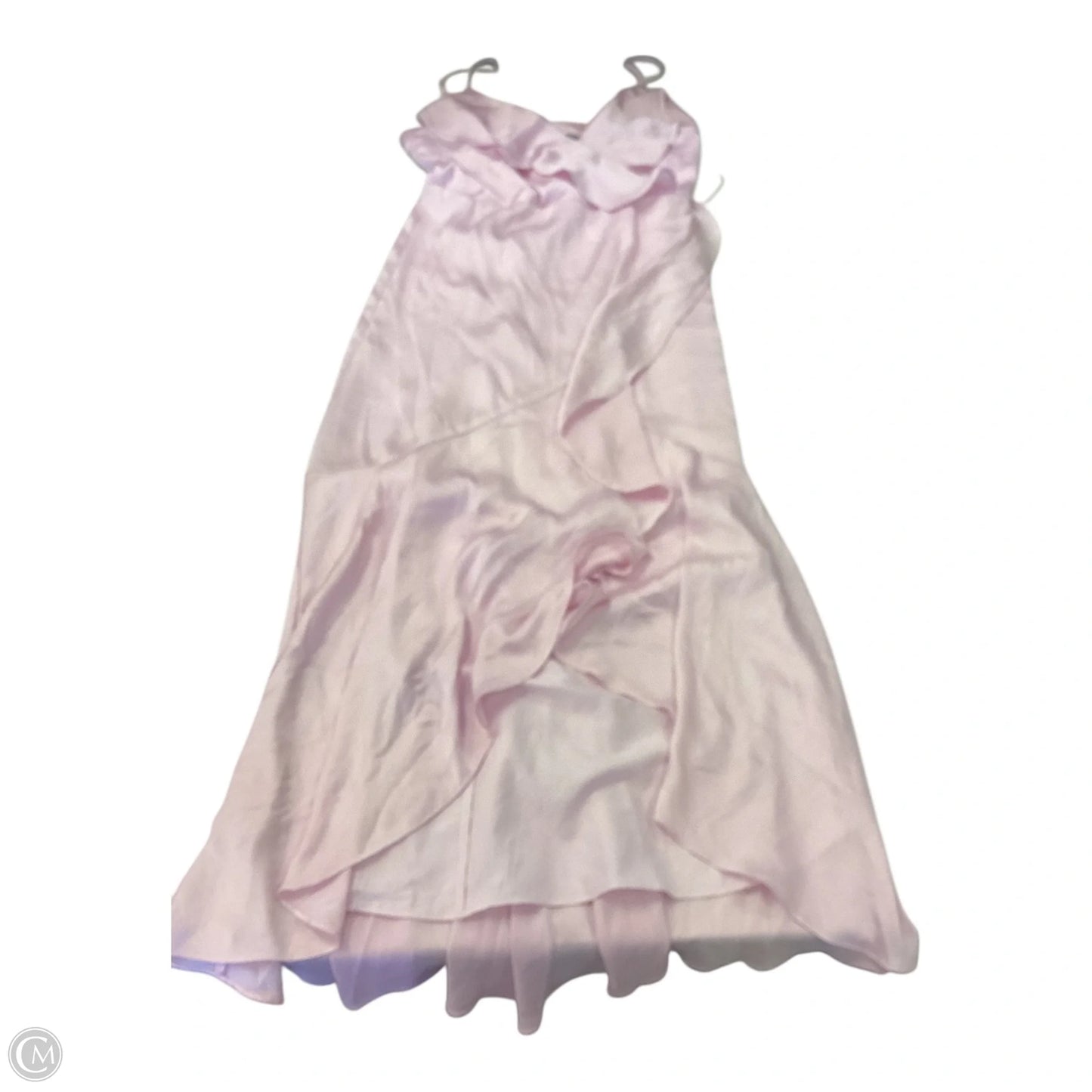 Dress Casual Maxi By Express In Pink, Size: S