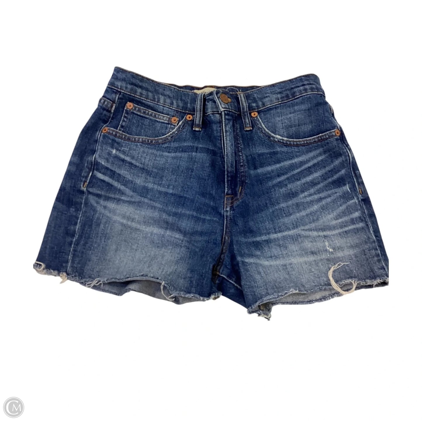 Shorts By Madewell In Blue Denim, Size: 4