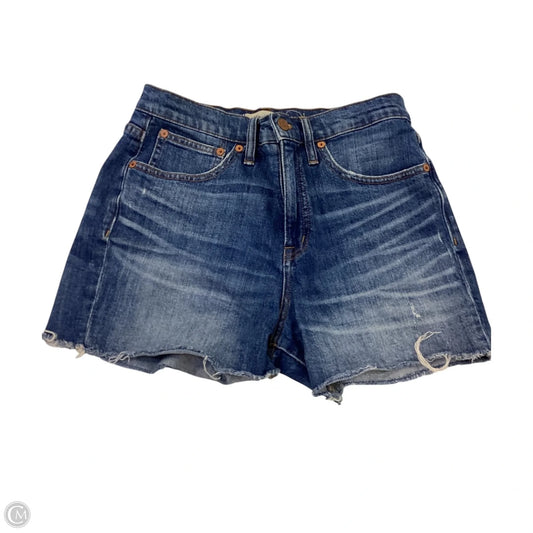 Shorts By Madewell In Blue Denim, Size: 4