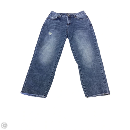 Jeans Straight By Clothes Mentor In Blue Denim, Size: 8