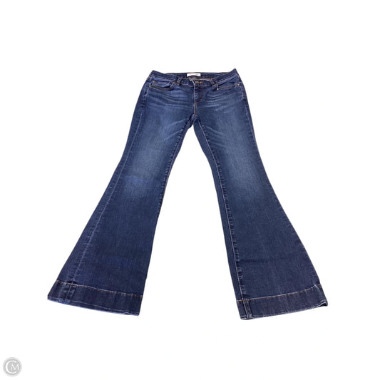 Jeans Boot Cut By Loft In Blue Denim, Size: 2