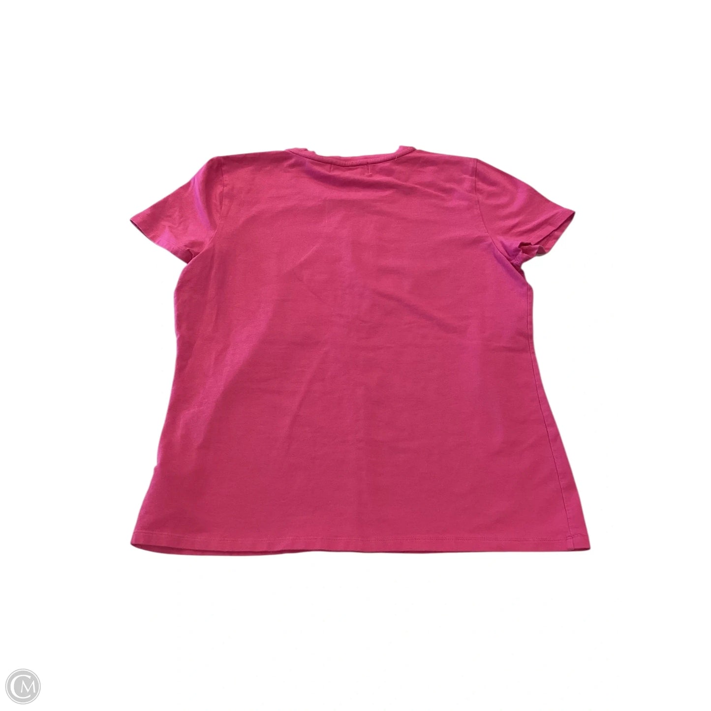 Top Short Sleeve Basic By Michael By Michael Kors In Pink, Size: L