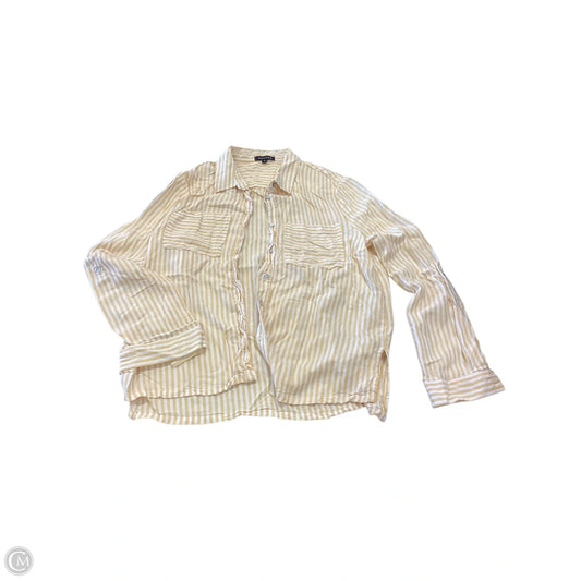 Top Long Sleeve By Clothes Mentor In Striped Pattern, Size: S