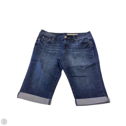 Shorts By Dkny In Blue Denim, Size: 12