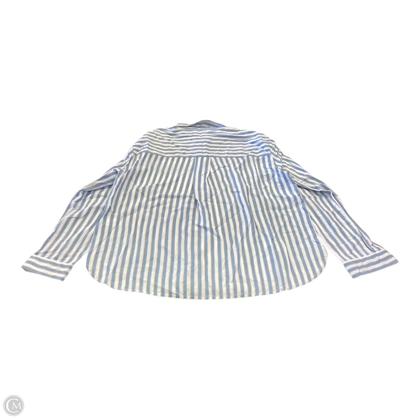 Top Long Sleeve By Jane And Delancey In Striped Pattern, Size: L