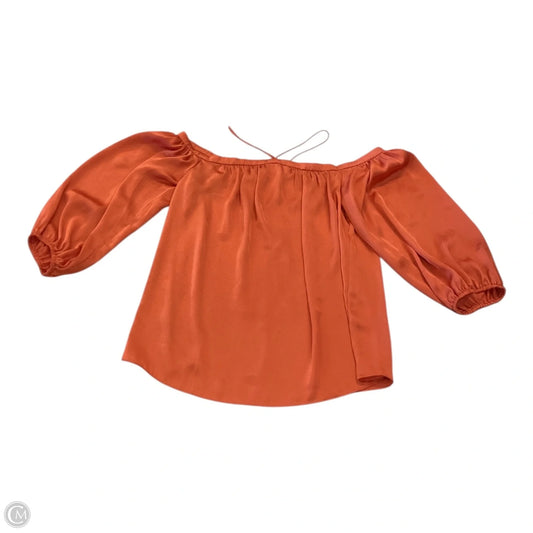 Top Long Sleeve By 1.state In Orange, Size: S