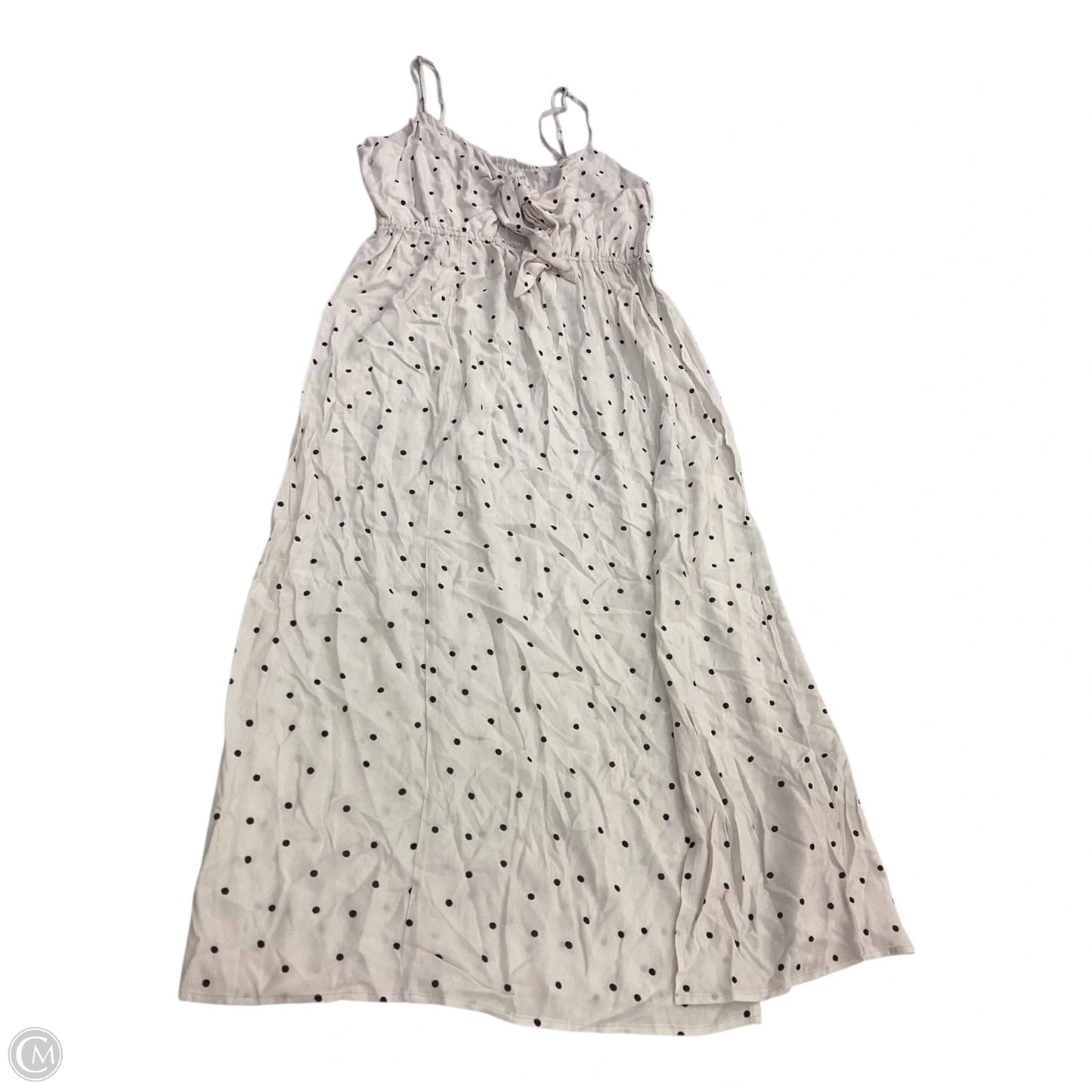 Dress Casual Maxi By Saltwater Luxe In Polkadot Pattern, Size: L