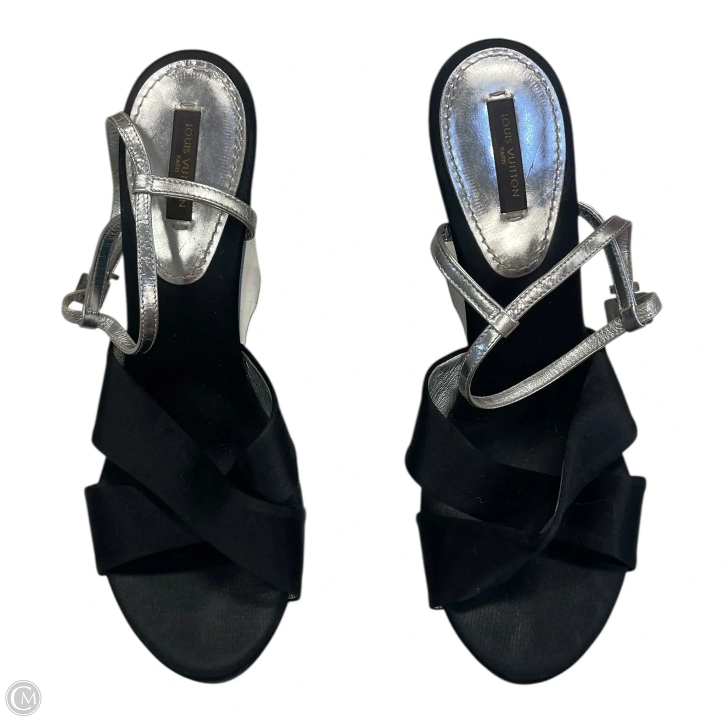 Shoes Luxury Designer By Louis Vuitton In Black, Size: 10