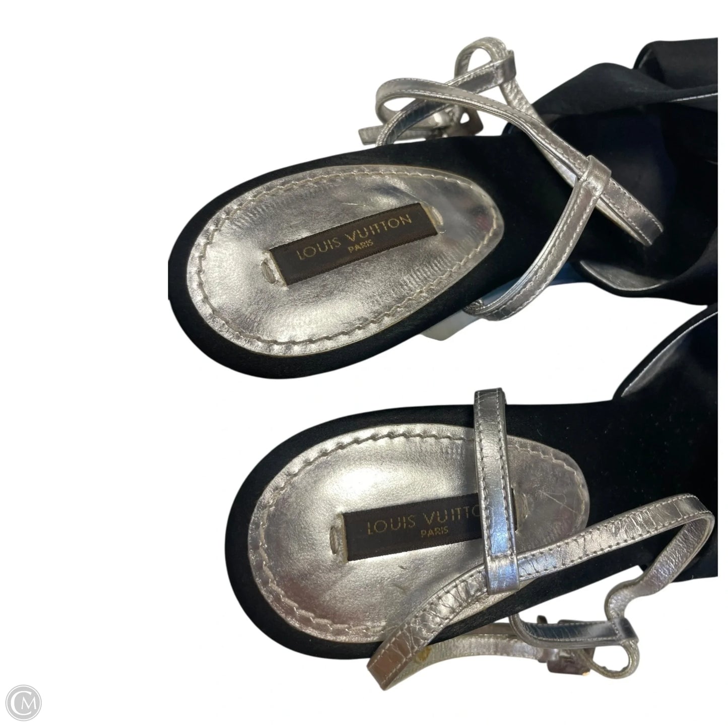 Shoes Luxury Designer By Louis Vuitton In Black, Size: 10