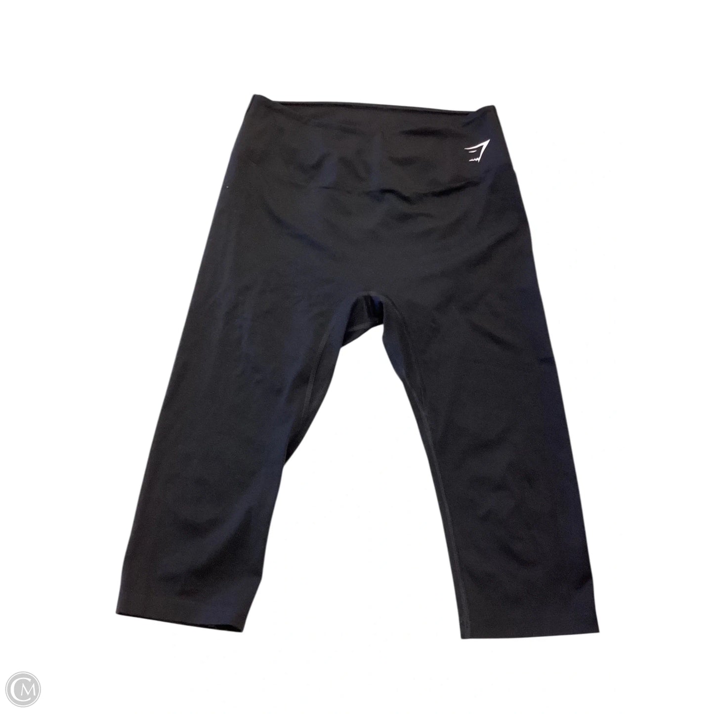 Athletic Capris By Gym Shark In Black, Size: Xl