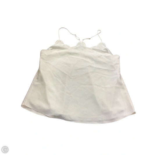 Tank Top By J. Crew In White, Size: 14
