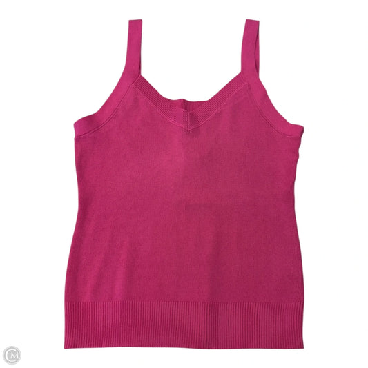 Tank Top By Skies Are Blue In Pink, Size: M