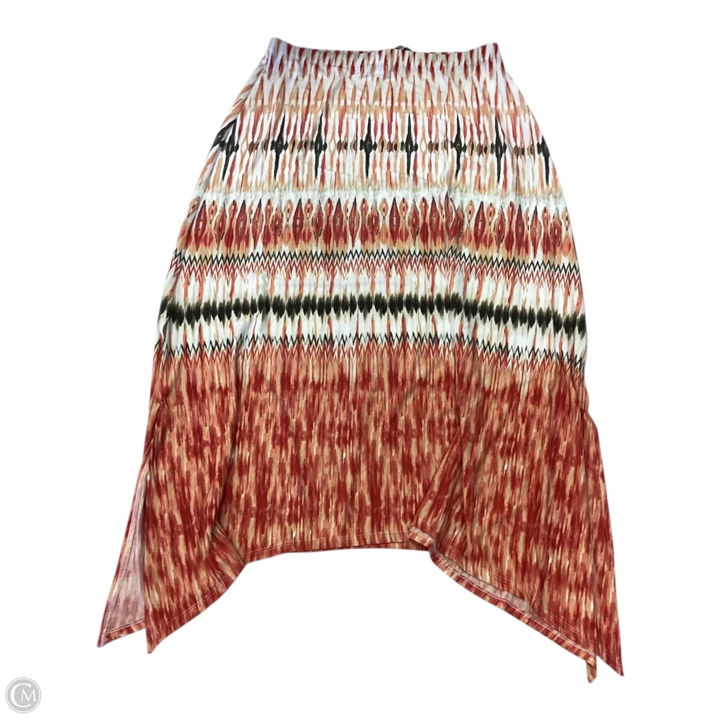 Skirt Maxi By Chicos In Multi-colored, Size: M