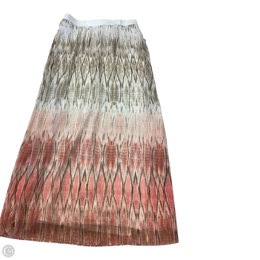Skirt Maxi By Chicos In Multi-colored, Size: M