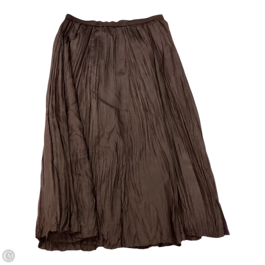 Skirt Maxi By Chicos In Brown, Size: M