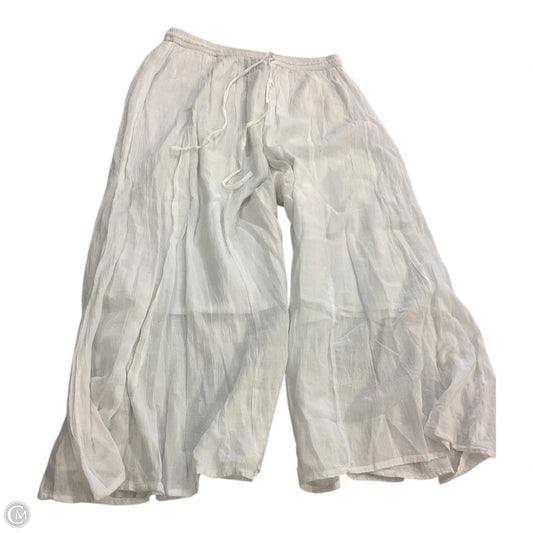 Pants Lounge By Clothes Mentor In White, Size: Osfm